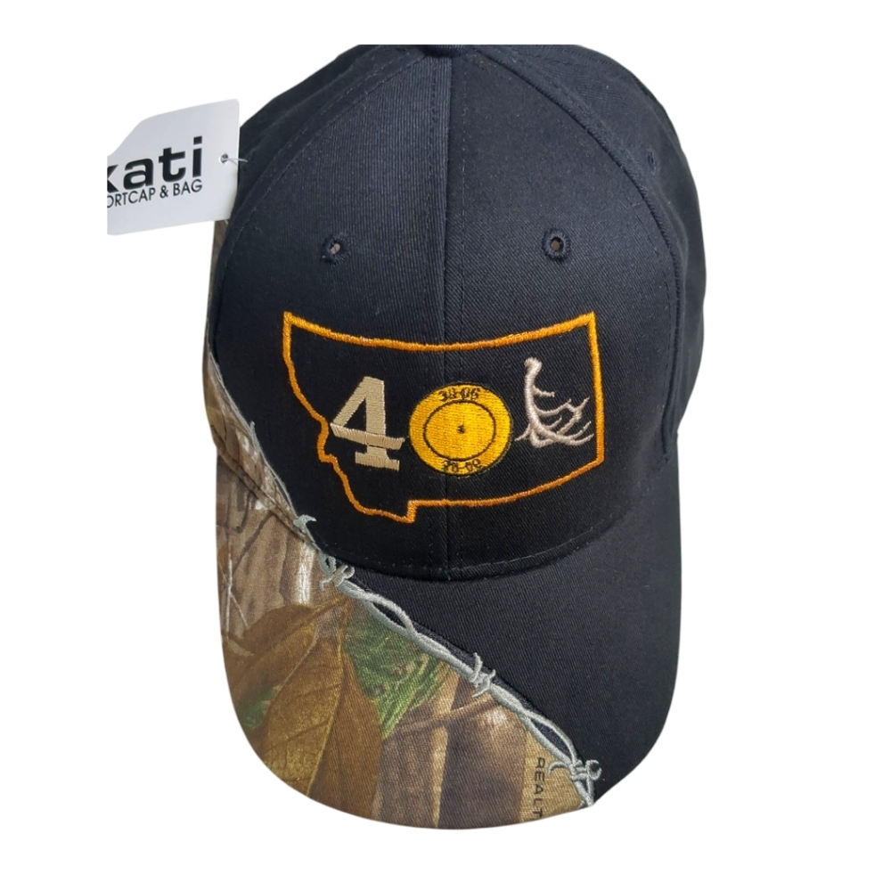 Kati  Realtree  Camouflage Camo Baseball Hat Cap Hunting Fishing New w/ Tags - Picture 3 of 3